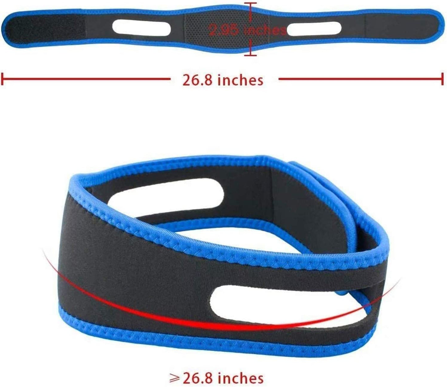 Snoring Solution,Anti Snoring Chin Strap anti Snoring Devices Effective Stop Snoring Chin Strap for Women Men Adjustable Snore Reduction Snore Stopper Chin Straps Advanced Sleep Aids for Better Sleep