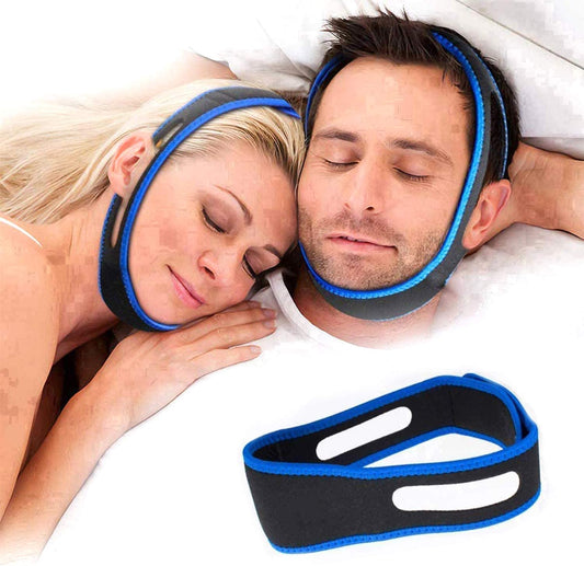 Snoring Solution,Anti Snoring Chin Strap anti Snoring Devices Effective Stop Snoring Chin Strap for Women Men Adjustable Snore Reduction Snore Stopper Chin Straps Advanced Sleep Aids for Better Sleep